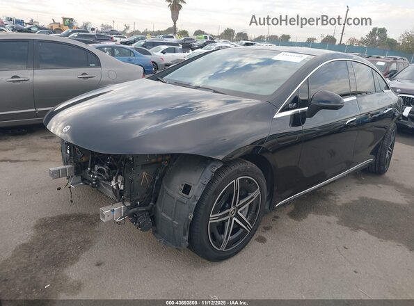 W1KEG2CB2PF020175 2023 MERCEDES-BENZ EQE 500 Черный Передняя левая четверть