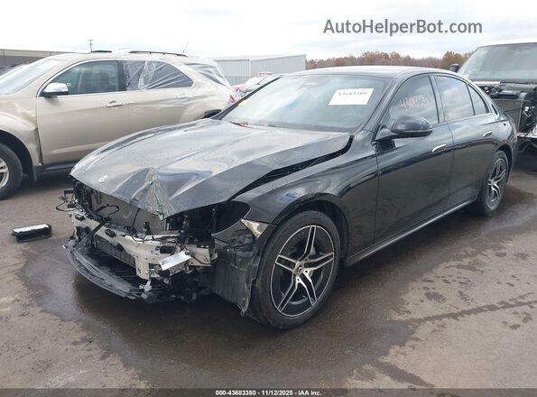 W1KLF4HB1SA104136 2025 MERCEDES-BENZ E-CLASS Black Vista tres cuartos delantera izquierda