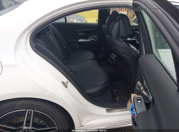 W1KLF4HB5SA135695 2025 MERCEDES-BENZ E-CLASS White Widok naklejki z numerem VIN