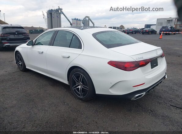 W1KLF4HB5SA135695 2025 MERCEDES-BENZ E-CLASS White Tył lewy
