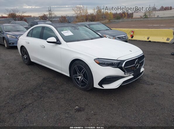 W1KLF4HB5SA135695 2025 MERCEDES-BENZ E-CLASS White Przód prawy