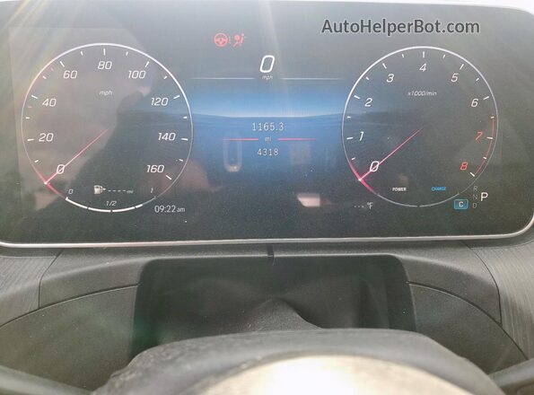 W1KMJ4HB4RF044708 2024 MERCEDES-BENZ CLE White Widok zestawu wskaźników