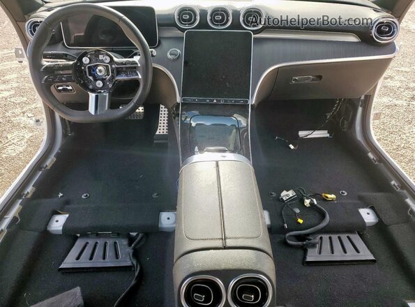 W1KMJ4HB4RF044708 2024 MERCEDES-BENZ CLE White Widok deski rozdzielczej