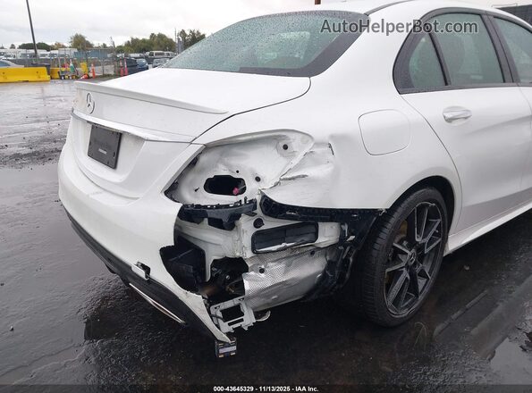 W1KWF8DB8LR570787 2020 MERCEDES-BENZ C-CLASS Белый Вид спереди