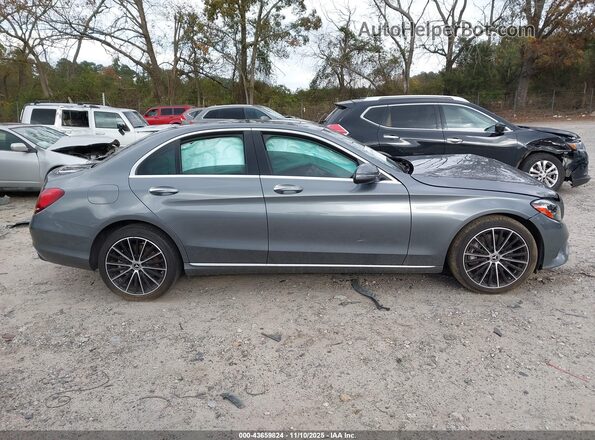 W1KWF8DB9MR641061 2021 MERCEDES-BENZ C-CLASS Серый Вид задней части салона