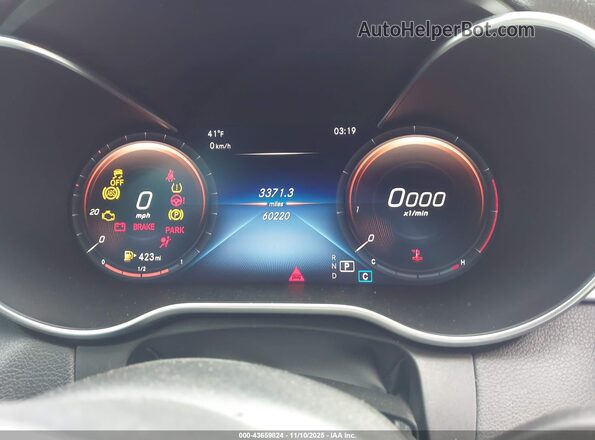 W1KWF8DB9MR641061 2021 MERCEDES-BENZ C-CLASS Серый Вид задних сидений
