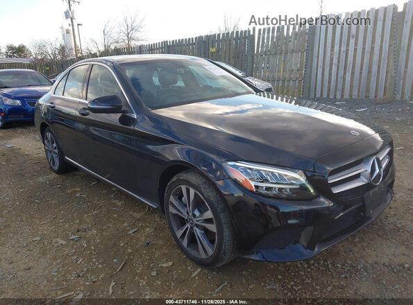 W1KWF8EB1MR614659 2021 MERCEDES-BENZ C-CLASS Black Przód prawy