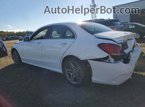 W1KWF8EB5MR632078 2021 MERCEDES-BENZ C White Trasero izquierdo