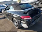 2021 Mercedes-benz C 300 Cabriolet Черный vin: W1KWK8DB2MG049685