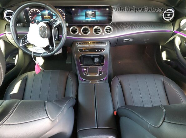 W1KZF8DB2NB095839 2022 MERCEDES-BENZ E Black Widok deski rozdzielczej