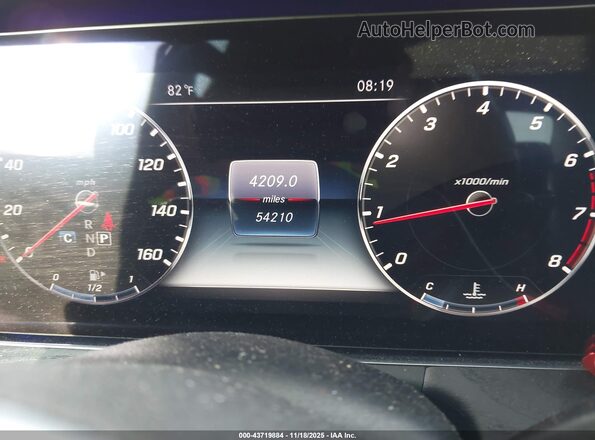 W1KZF8DB5LA826380 2020 MERCEDES-BENZ E-CLASS Черный 