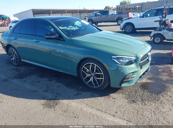 W1KZF8DB8PB164357 2023 MERCEDES-BENZ E-CLASS Green Przód prawy