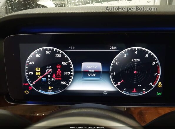 W1KZF8EB1LA845345 2020 MERCEDES-BENZ E-CLASS Черный Вид задних сидений