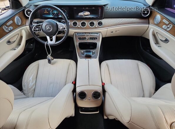 W1KZF8EB3LA841376 2020 MERCEDES-BENZ E Blue წინა პანელის ხედი
