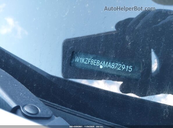 W1KZF8EB6MA872915 2021 MERCEDES-BENZ E-CLASS Silver 