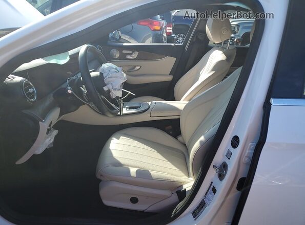 W1KZF8EB6PB176408 2023 MERCEDES-BENZ E White Widok wnętrza z przodu