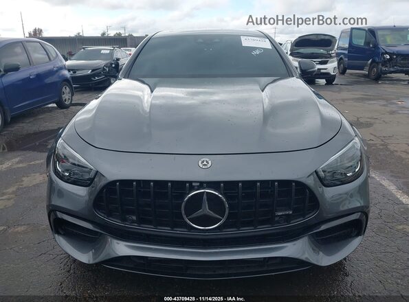 W1KZF8KB3MA963452 2021 MERCEDES-BENZ AMG E 63 Gray Widok wnętrza z tyłu