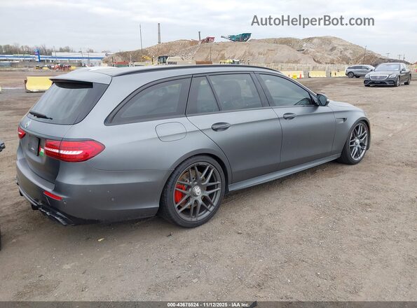 W1KZH8KB1MA956879 2021 MERCEDES-BENZ AMG E 63 Серый Задняя правая четверть