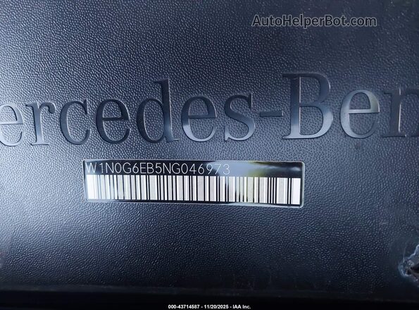 W1N0G6EB5NG046973 2022 MERCEDES-BENZ AMG GLC 43 Черный Вид задней части салона