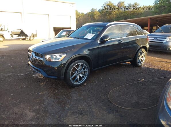 W1N0G8DB1LF863633 2020 MERCEDES-BENZ GLC 300 Черный Передняя левая четверть