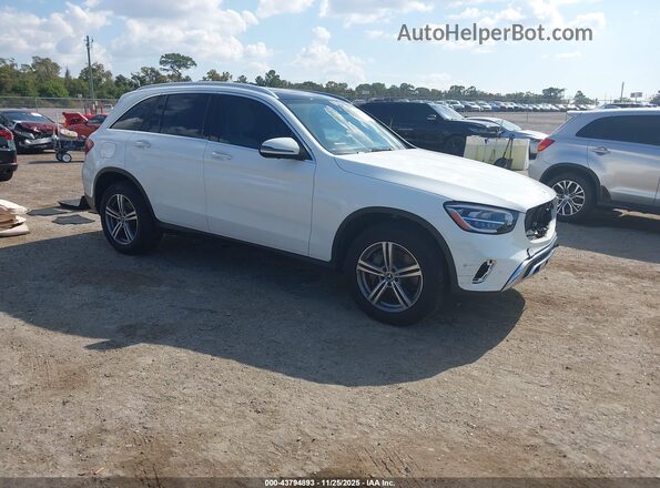 W1N0G8DB1NG080650 2022 MERCEDES-BENZ GLC 300 White Przód prawy