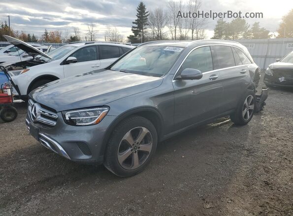 W1N0G8EB2NV329077 2022 MERCEDES-BENZ GLC-CLASS Gray Przód lewy