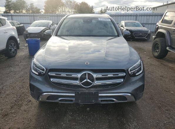 W1N0G8EB2NV329077 2022 MERCEDES-BENZ GLC-CLASS Gray Widok z przodu