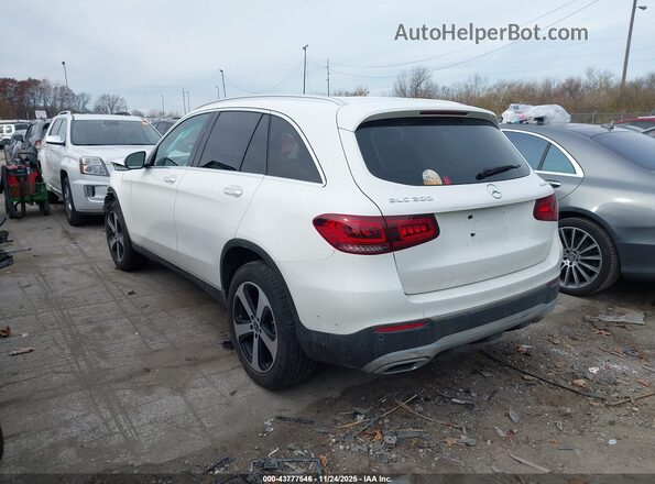 W1N0G8EB3MV294032 2021 MERCEDES-BENZ GLC 300 Белый Задняя левая четверть