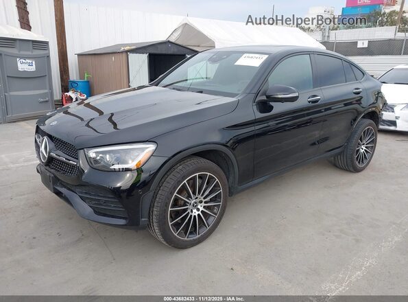 W1N0J8EB4NG067262 2022 MERCEDES-BENZ GLC-CLASS Черный Передняя левая четверть