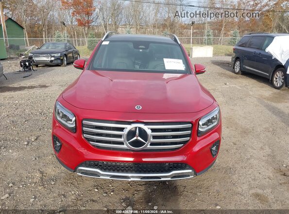 W1N4M4HB3RW370008 2024 MERCEDES-BENZ GLB-CLASS Красный Вид щитка приборов