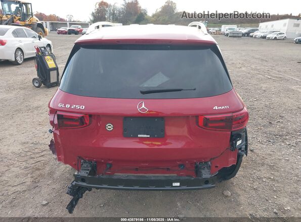 W1N4M4HB3RW370008 2024 MERCEDES-BENZ GLB-CLASS Красный 