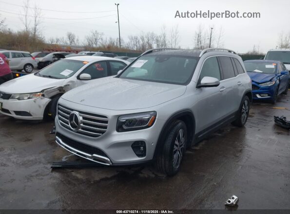 W1N4M4HB5RW356062 2024 MERCEDES-BENZ GLB-CLASS Серебряный Передняя левая четверть