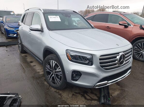 W1N4M4HB5RW356062 2024 MERCEDES-BENZ GLB-CLASS Серебряный Передняя правая четверть