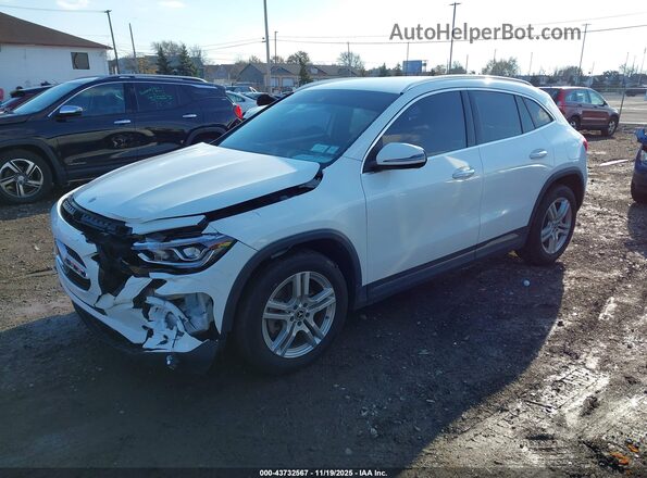 W1N4N4HB1NJ409604 2022 MERCEDES-BENZ GLA Белый Передняя левая четверть