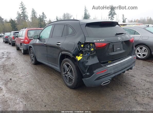 W1N4N4HB4MJ256148 2021 MERCEDES-BENZ GLA 250 Black Задня ліва чверть