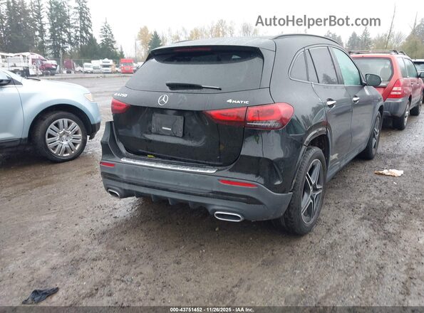 W1N4N4HB4MJ256148 2021 MERCEDES-BENZ GLA 250 Black Задня права чверть