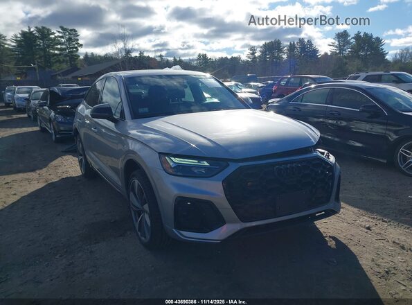 WA124AFY4P2013343 2023 AUDI SQ5 Серебряный Передняя правая четверть