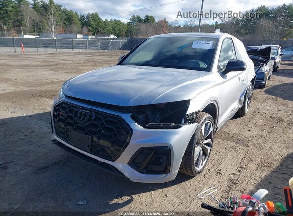 WA124AFY4P2013343 2023 AUDI SQ5 Серебряный Передняя левая четверть