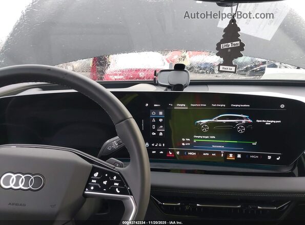 WA124BGF7SA066443 2025 AUDI Q6 E-TRON Black 