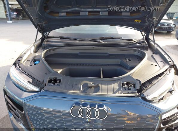 WA124BGF8SA069044 2025 AUDI Q6 E-TRON Blue Widok z tyłu