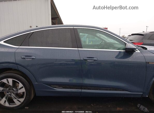 WA12AAGE1NB033320 2022 AUDI E-TRON Blue Панорамний вид салону 360°