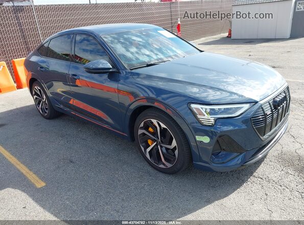 WA12AAGE3PB025397 2023 AUDI E-TRON Синий Передняя правая четверть