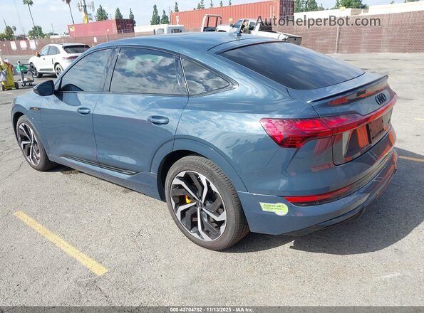 WA12AAGE3PB025397 2023 AUDI E-TRON Синий Задняя левая четверть