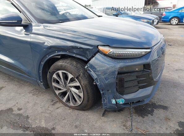 WA134BGF8SA036596 2025 AUDI Q6 E-TRON Dark Blue Вид спереду