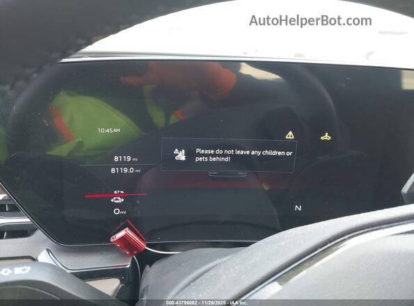 WA134BGF8SA036596 2025 AUDI Q6 E-TRON Dark Blue Вид задніх сидінь