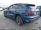 2025 Audi Q6 E-tron Prestige Quattro Dark Blue vin: WA134BGF8SA036596