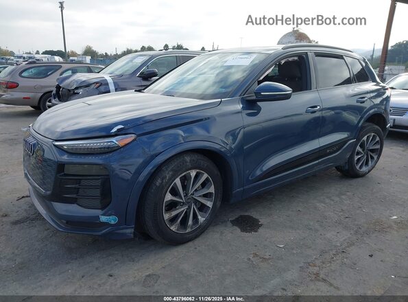 WA134BGF8SA036596 2025 AUDI Q6 E-TRON Dark Blue Передня ліва чверть