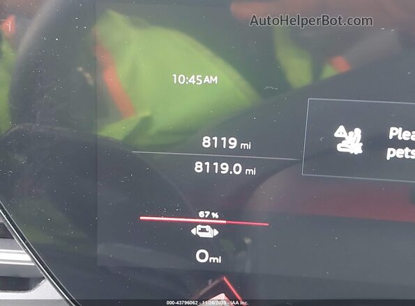 WA134BGF8SA036596 2025 AUDI Q6 E-TRON Dark Blue 
