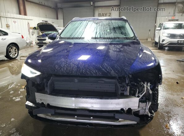 WA1AAAGE2NB019647 2022 AUDI E-TRON Blue Вид спереду