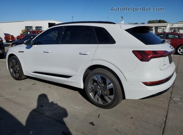WA1AAAGE7MB007251 2021 AUDI E-TRON Белый Задняя левая четверть